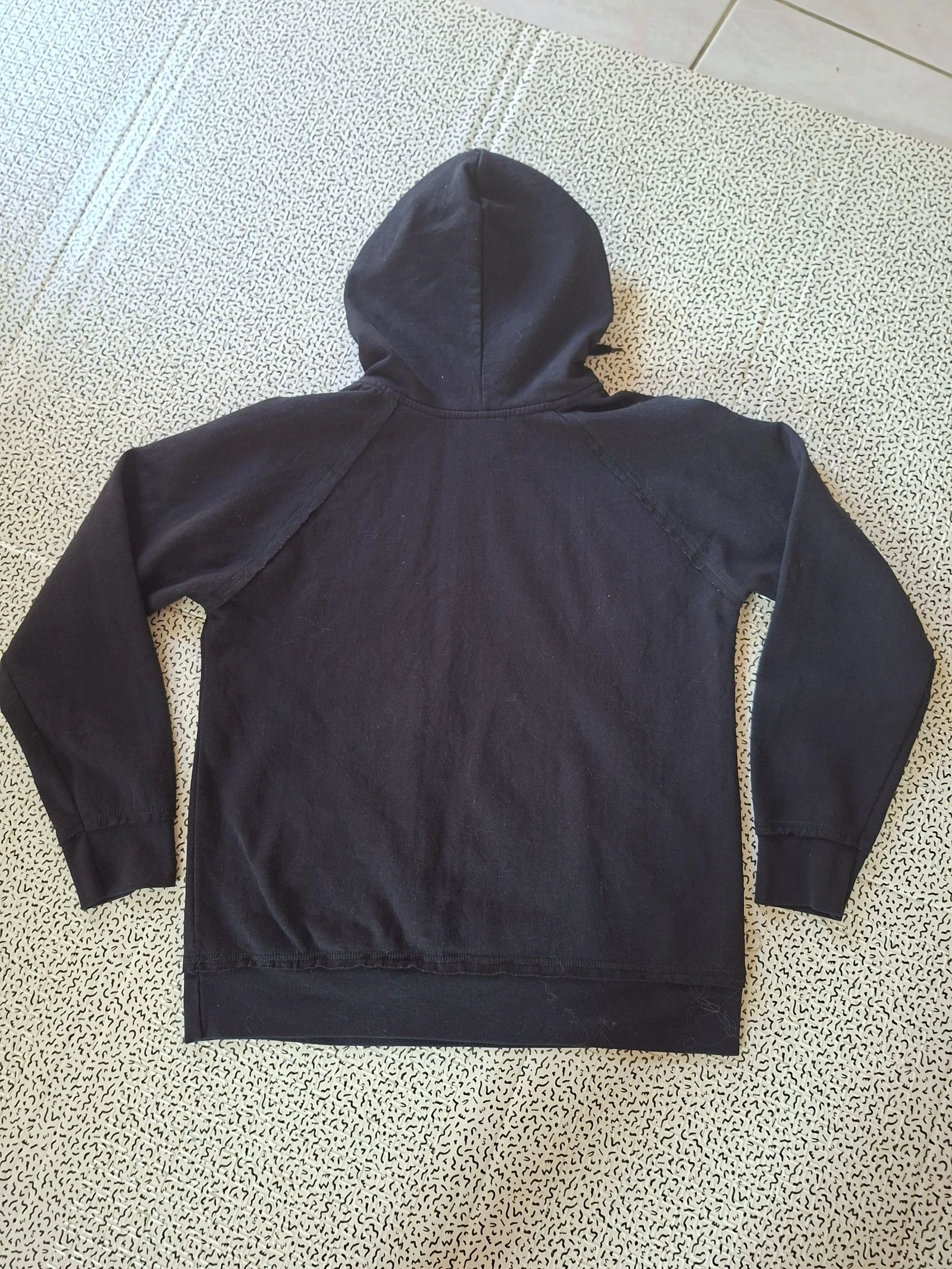 Sudadera con capucha NFL New York Jets negra mujer estilo vintage – Tamaño estimado M – photo 6
